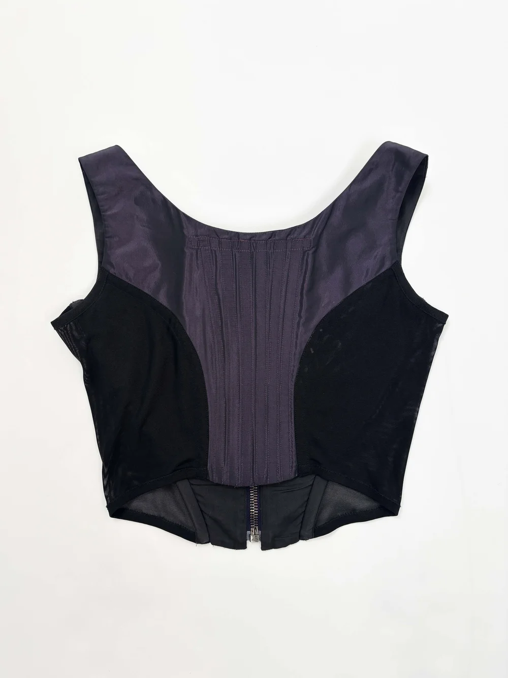 Vivienne Westwood purple iridescent corset — JAMES VELORIA